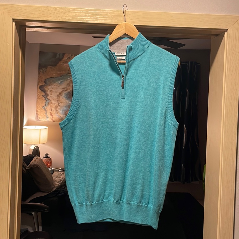 Peter Millar wool sweater vest